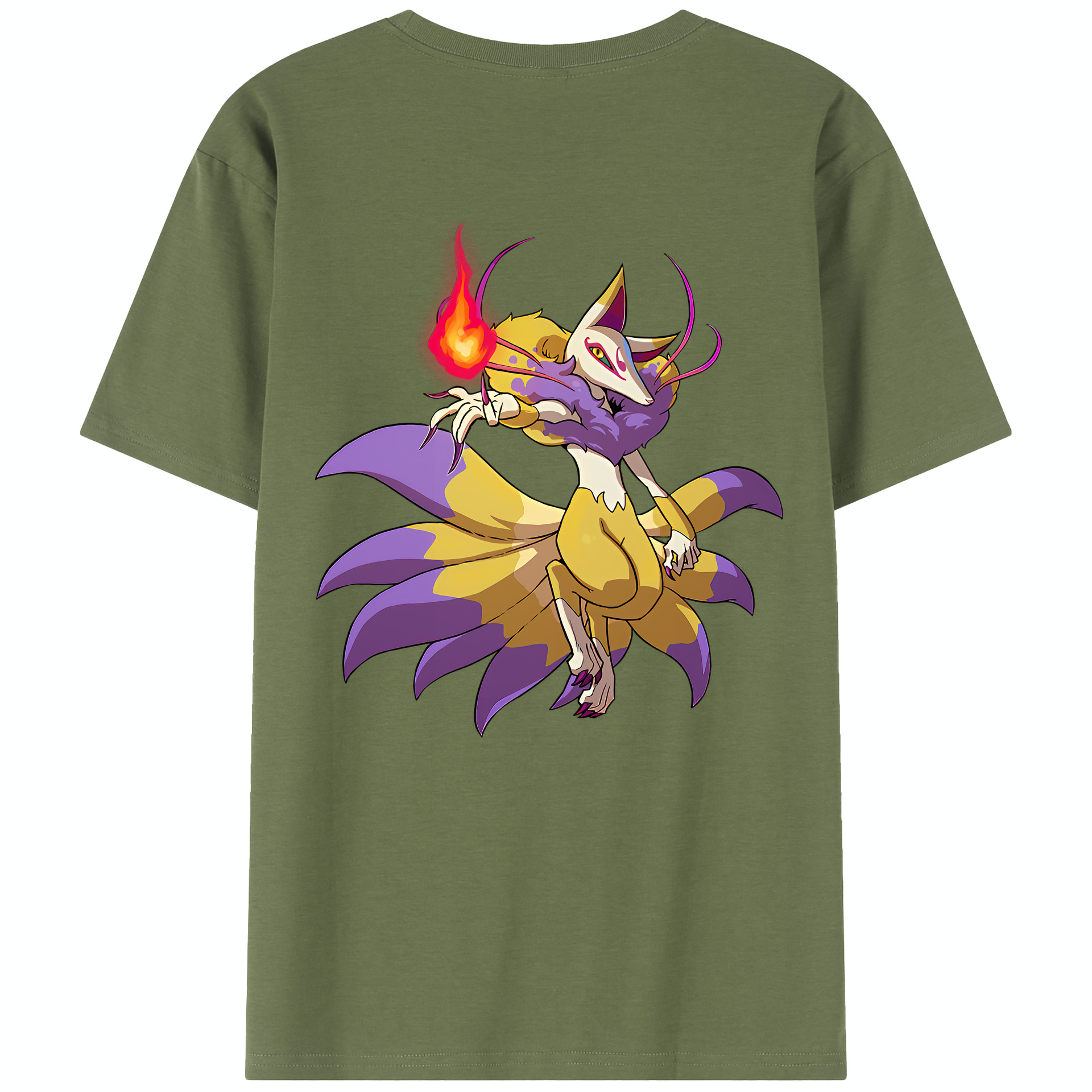 （画像用） 妖怪ウォッチ Yo-kai Watch 綿100％半袖Tシャツ（背面プリント）
